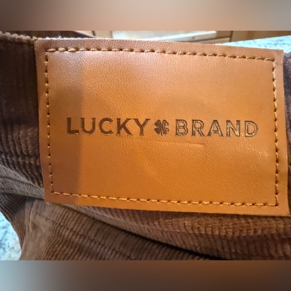 Lucky Brand Sweet Mid Rise Boot Brown Corduroy Pants. Size 8/29. Like New! - Picture 2 of 15